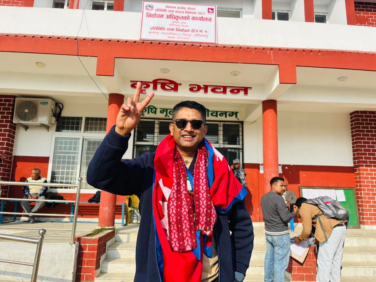 कपिलवस्तु १ बाट आशिष शर्मा को स्वतन्त्र उम्मेदवारी घोषणा