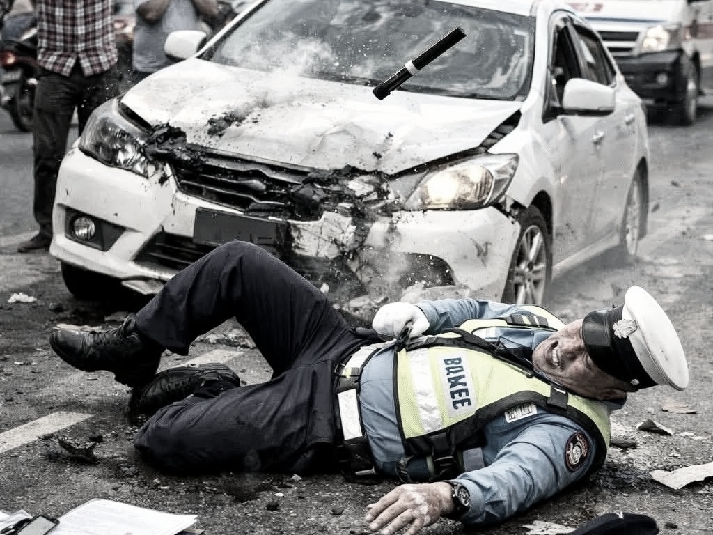 बुटवलमा सवारी चेकजाँचका क्रममा कारको ठक्करबाट ट्राफिक प्रहरीको मृत्यु