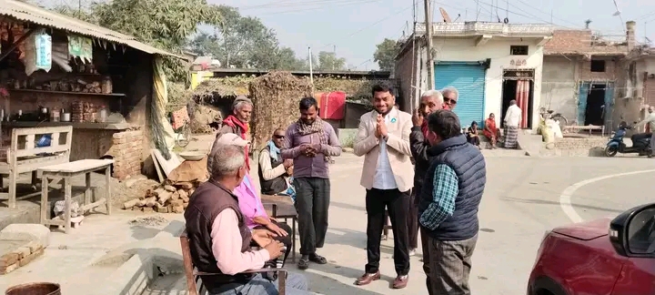 रुपन्देही क्षेत्र नं ४ मा राष्ट्रिय स्वतन्त्र पार्टीका कन्हैया बनियाको तीव्र चुनावी अभियान