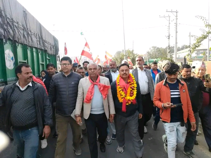 कपिलवस्तु-२ मा कांग्रेसको आचार्य चुनावी अभियान,मतदातासँग प्रत्यक्ष संवाद