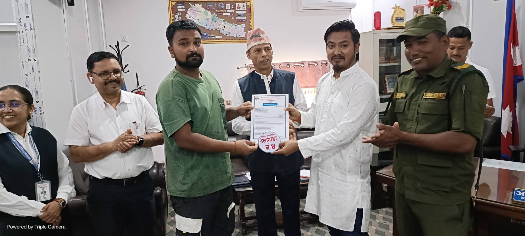 शिवराज नगरपालिकाद्वारा ठेलागाडी व्यवस्थापन अभियान सुरु