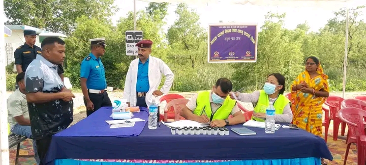 पर्सा चौकमा संयुक्त चेकजाँच, मादक पदार्थ तथा लागूऔषध विरुद्ध कडा निगरानी